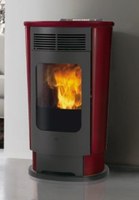 EDIL Pelletofen luftgeführt Logo Bordeaux 9,1 kW